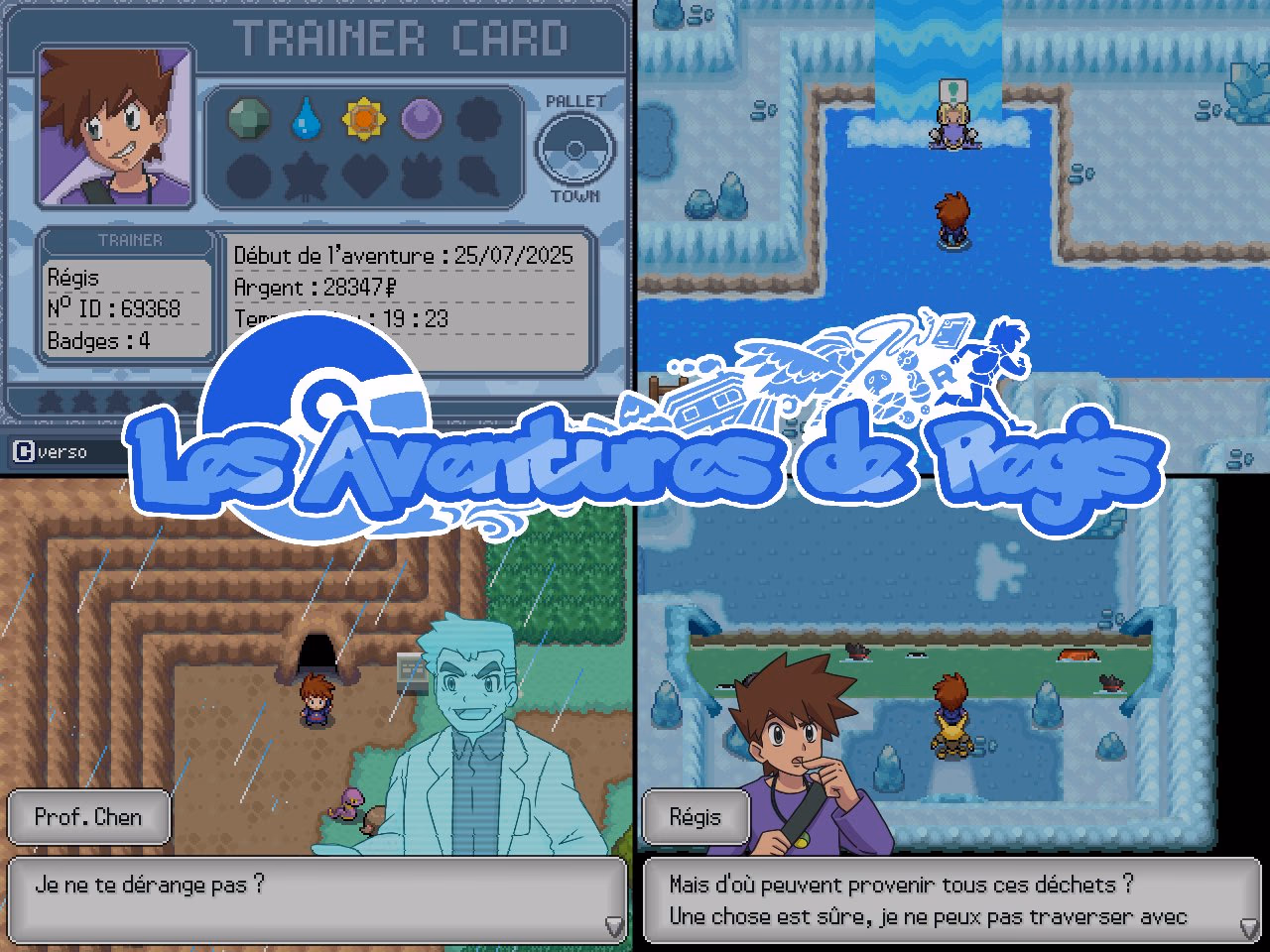 Pokémon the Adventures of Gary (RPGXP) Gameplay Screenshot 1 - Gohan's Tips
