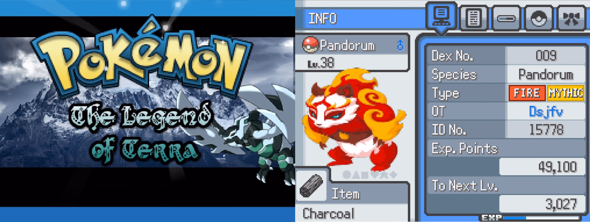 Pokémon the Legend of Terra (RPGXP) Gameplay Screenshot 1 - Gohan's Tips