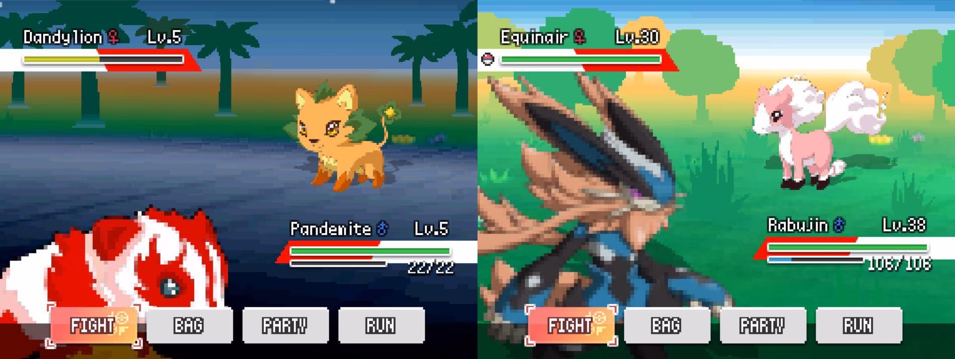 Pokémon the Legend of Terra (RPGXP) Gameplay Screenshot 2 - Gohan's Tips