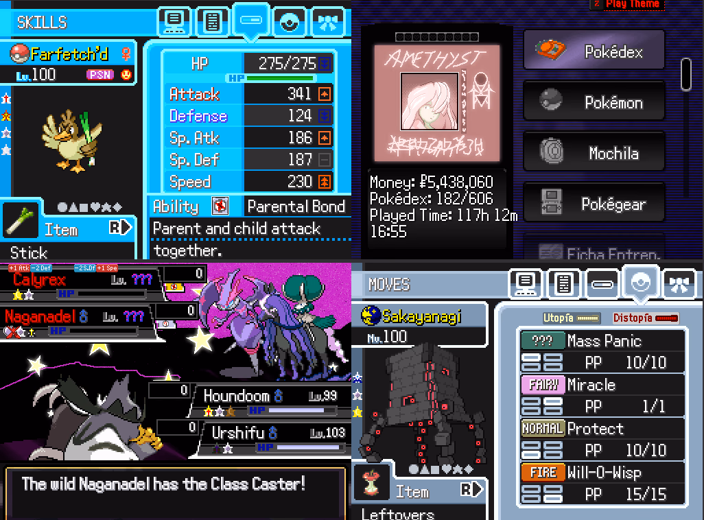 Pokémon the Soul of Hope (RPGXP) Gameplay Screenshot 2 - Gohan's Tips