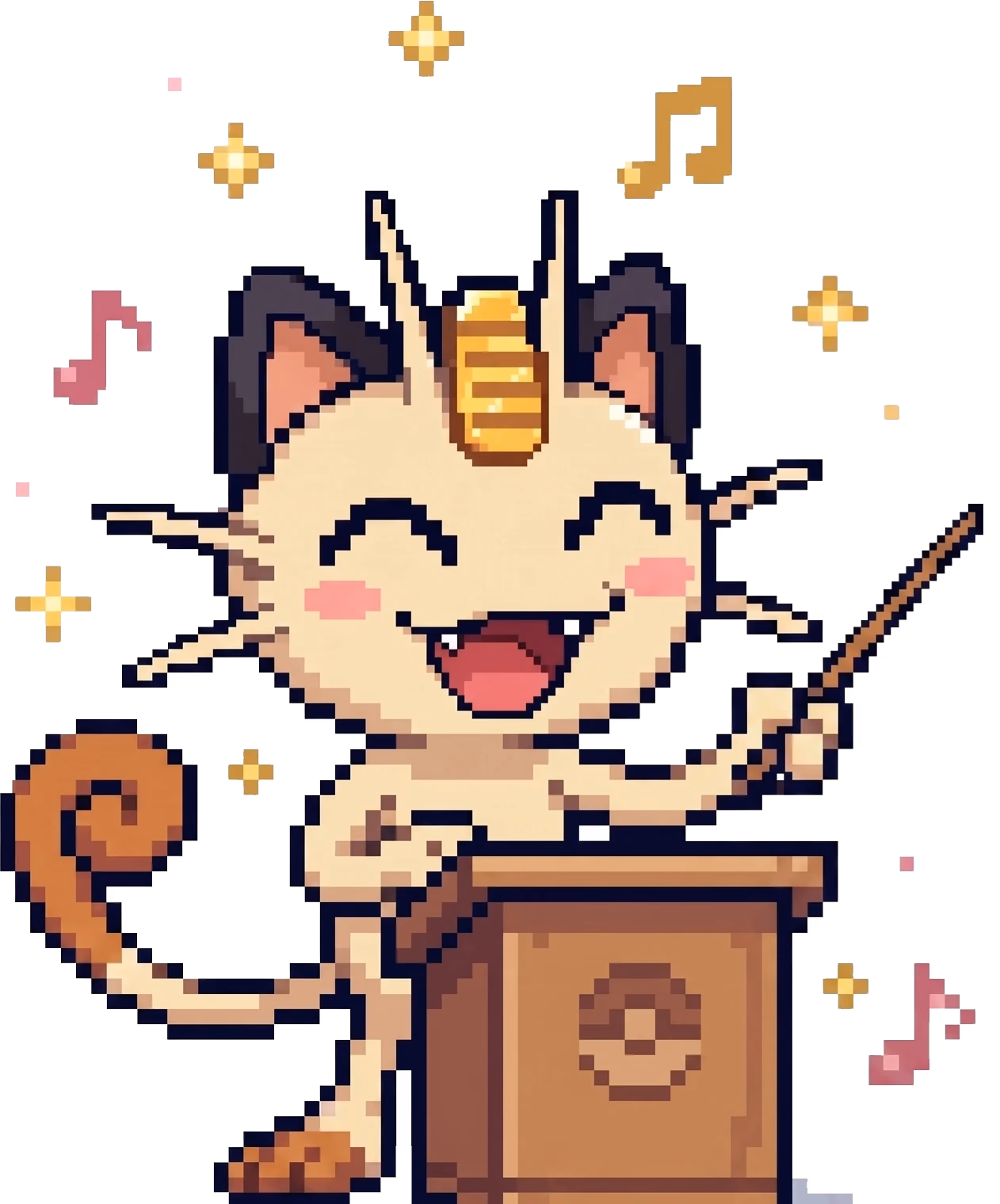 Meowth Mascot
